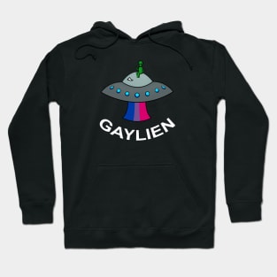 Bisexual Alien on Ship Hoodie